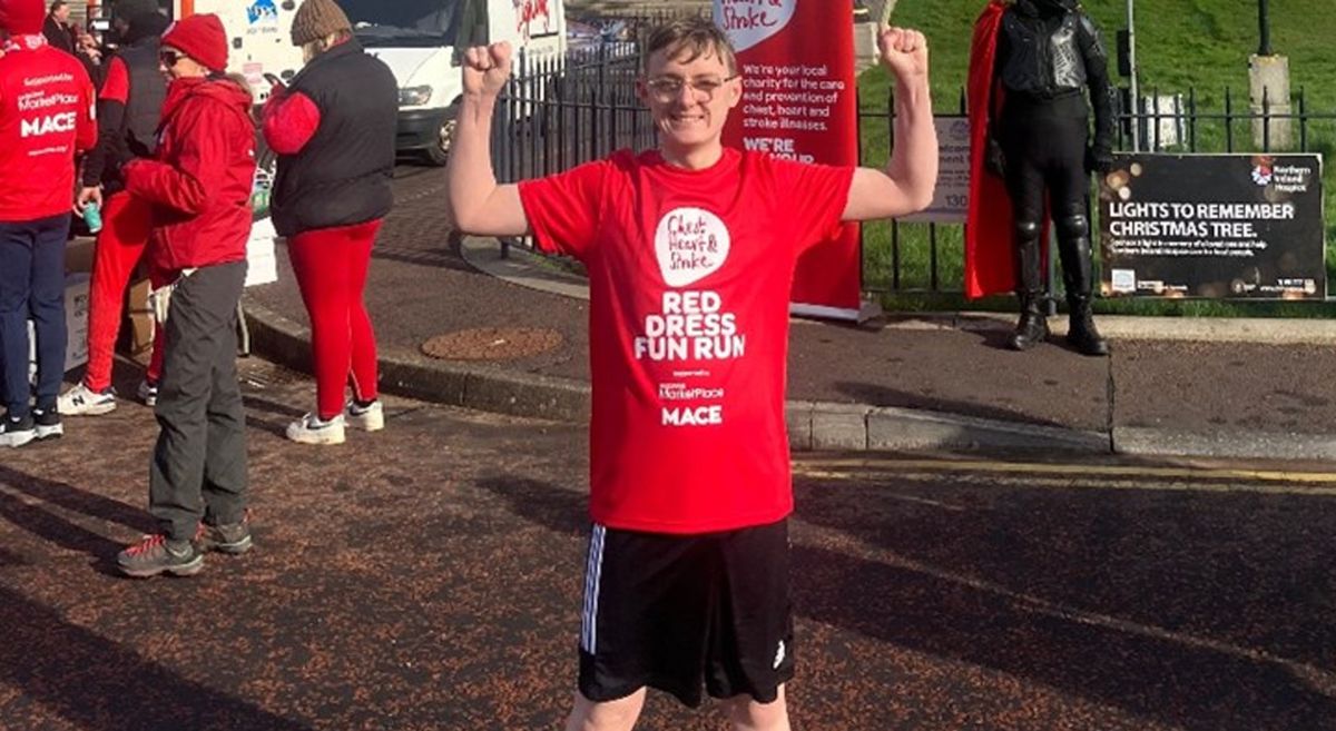 Picture of SERC student Matthew Beech, in running attire. 